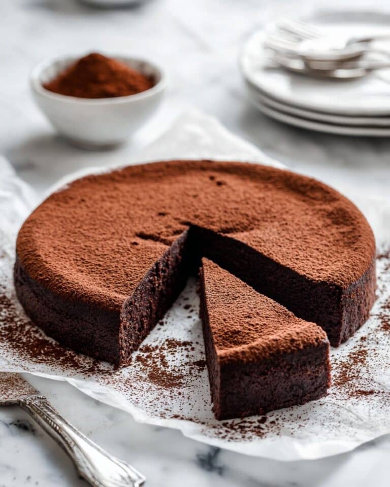 Flourless Chocolate Cake Recipe