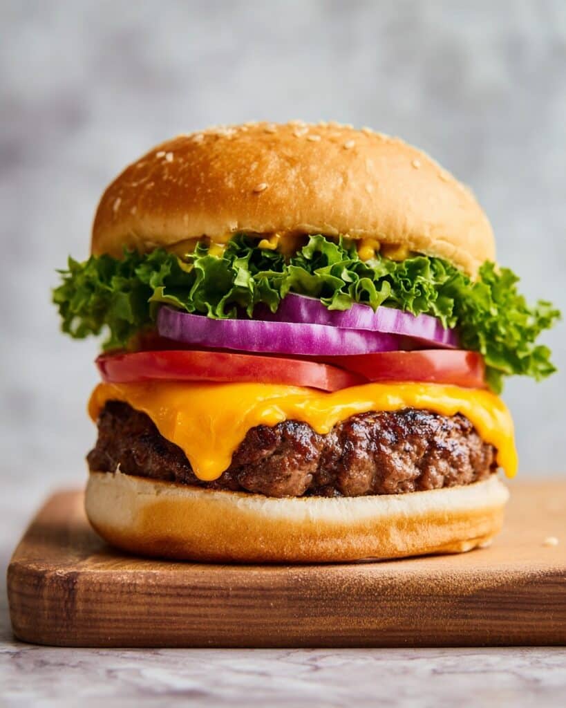 Perfect Homemade Burger Recipe
