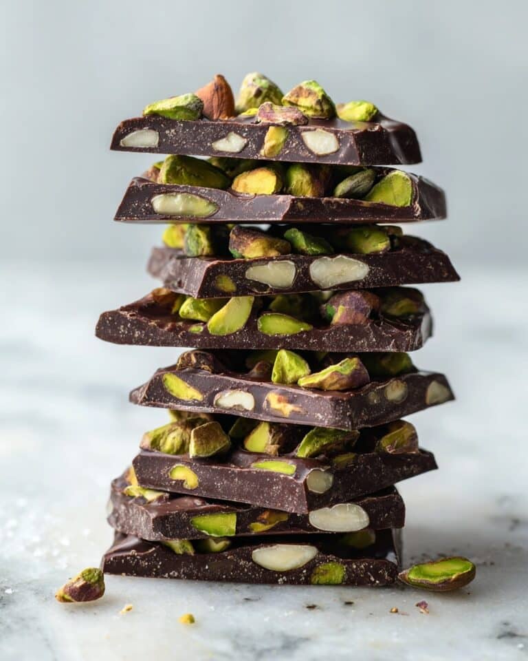 Pistachio Almond Chocolate Bark Recipe