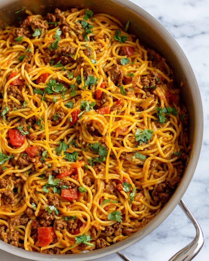 Taco Spaghetti Recipe