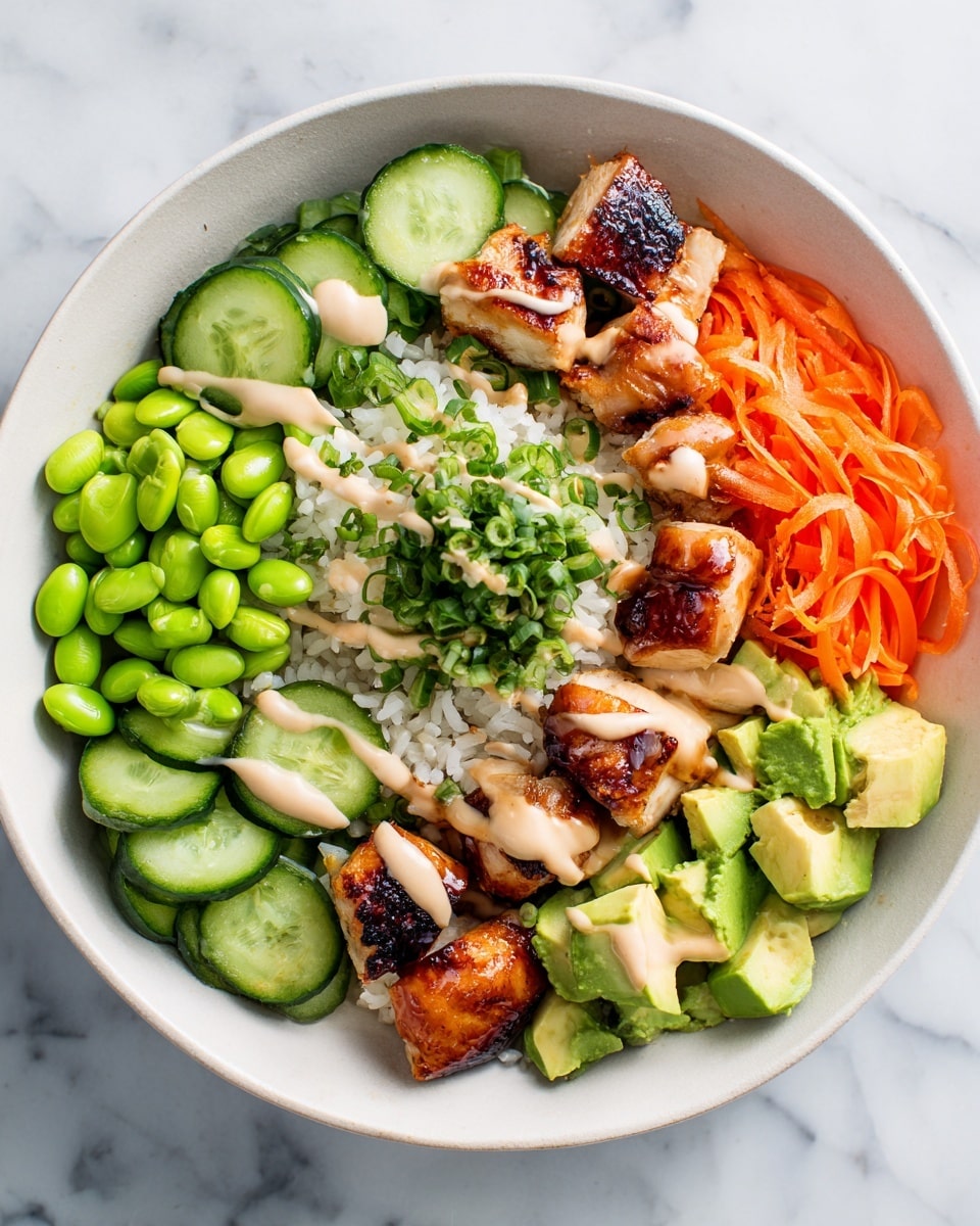 Salmon Bowls with Miso-Lemon Glaze and Fresh Toppings Recipe