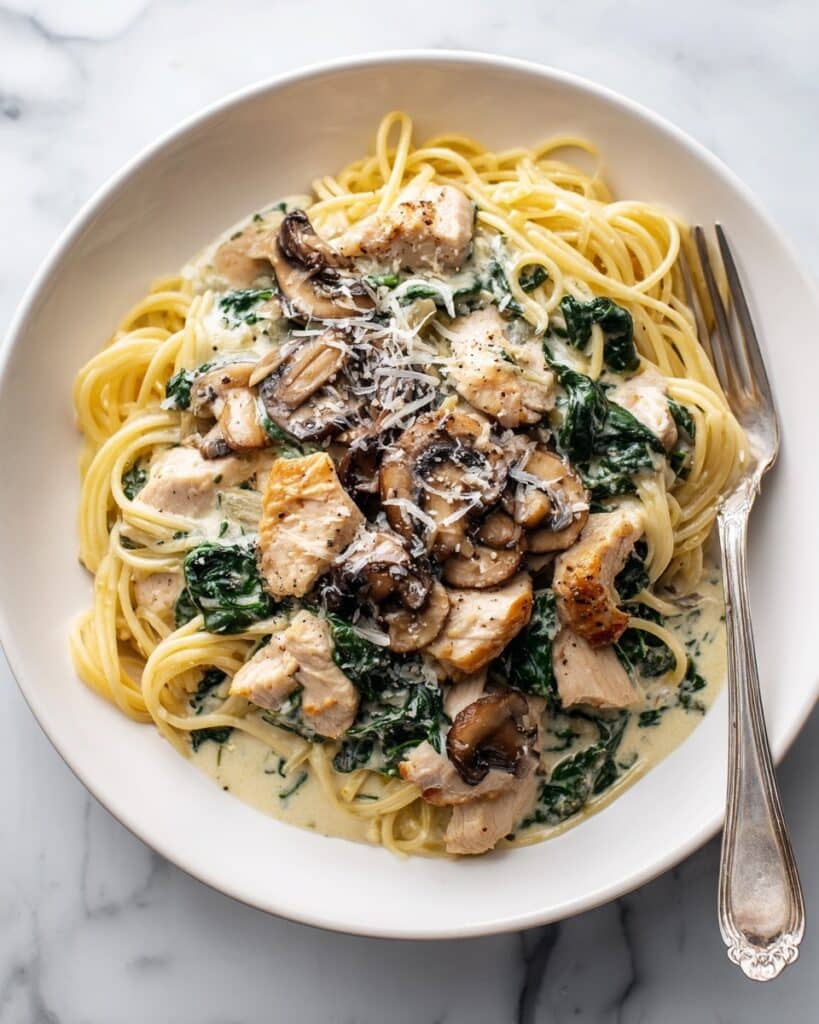 Chicken and Mushroom Pasta Recipe