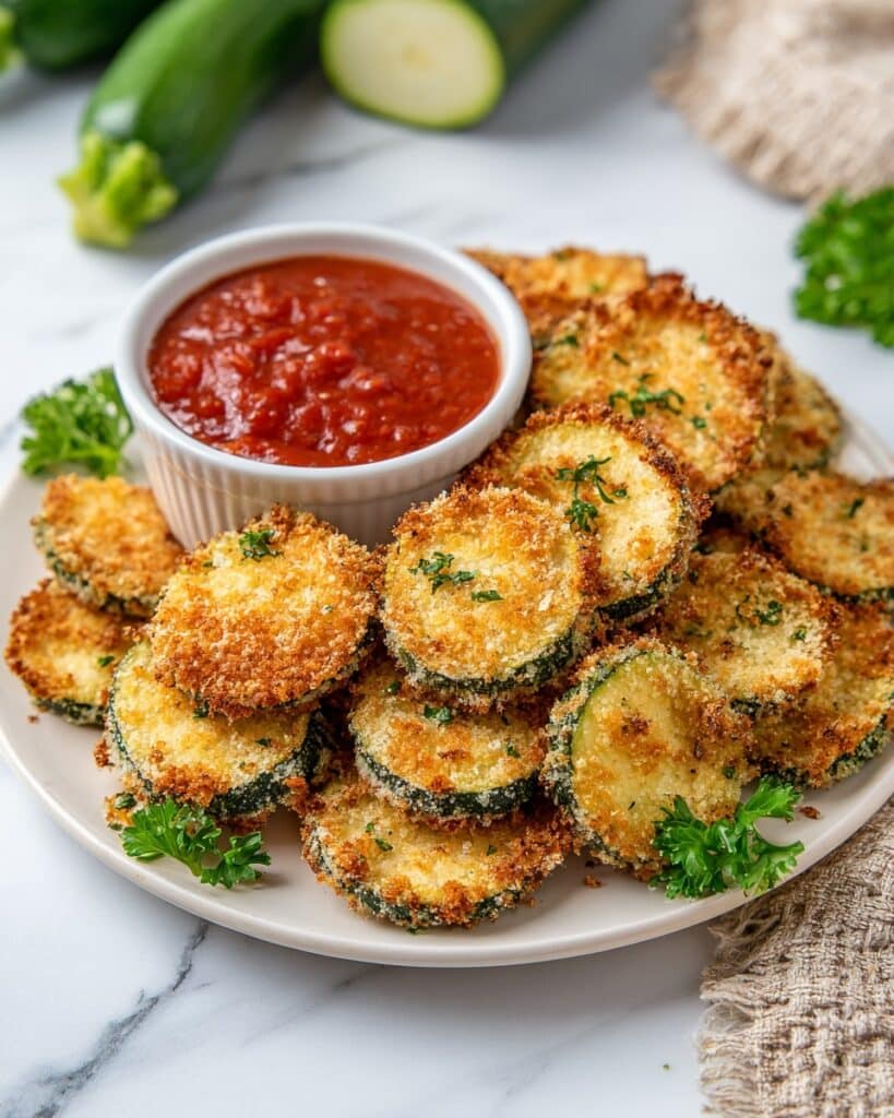 Crispy Fried Zucchini Recipe
