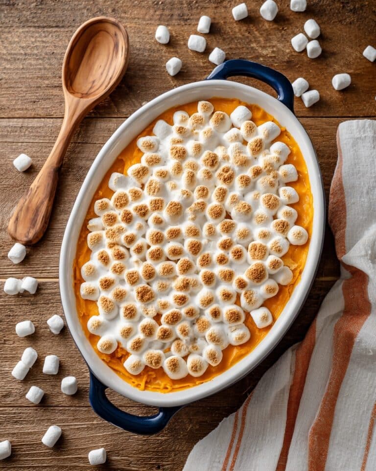 Sweet Potato Casserole with Marshmallows Recipe