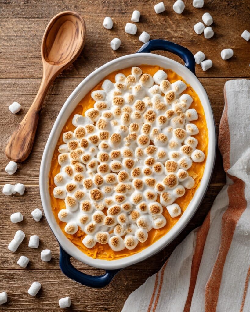 Sweet Potato Casserole with Marshmallows Recipe