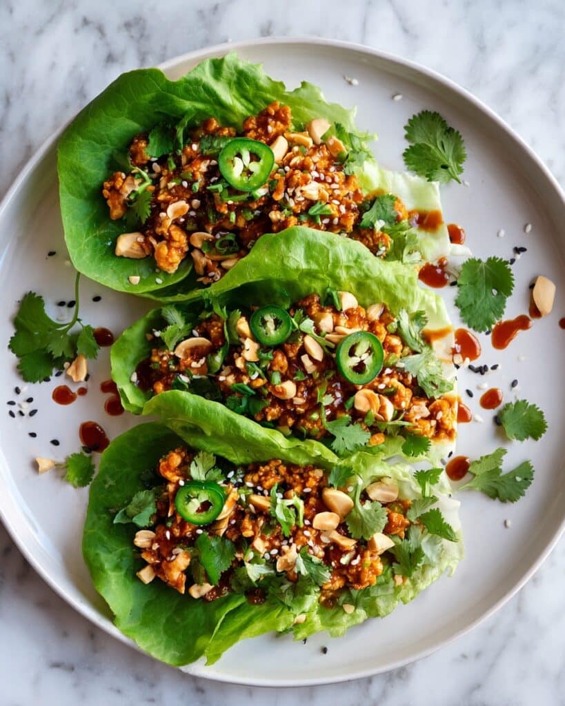 Chinese Chicken Lettuce Wraps Recipe