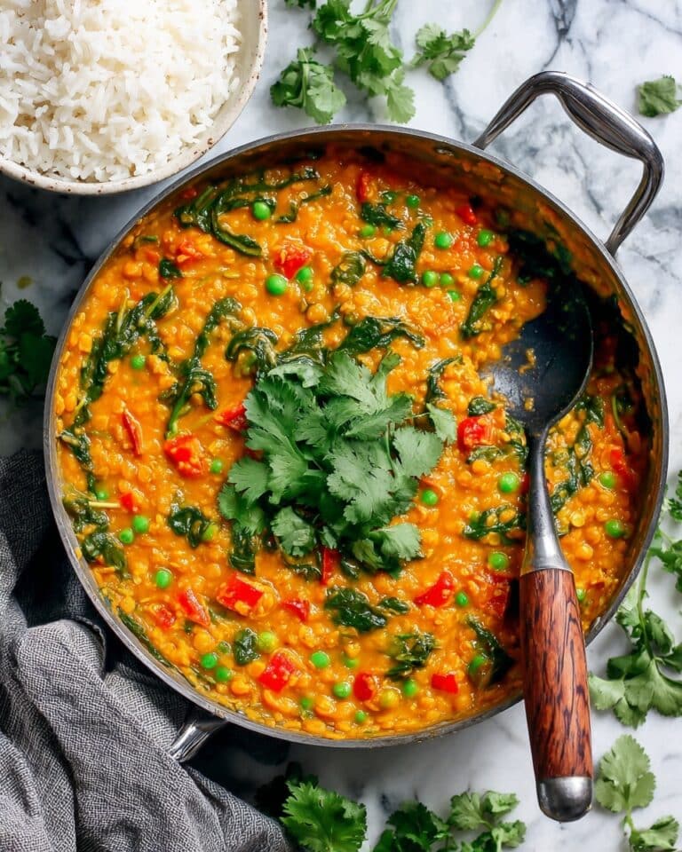 Easy Red Lentil Dhal Curry Recipe