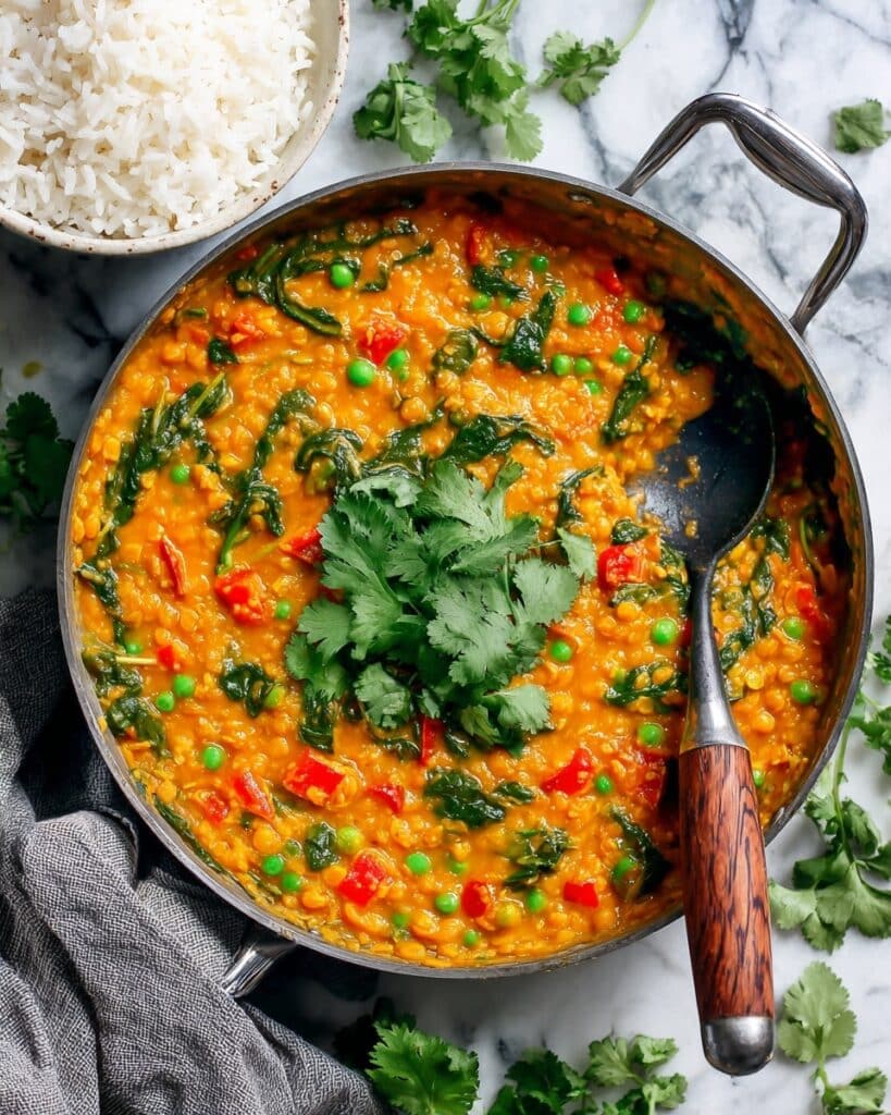 Easy Red Lentil Dhal Curry Recipe
