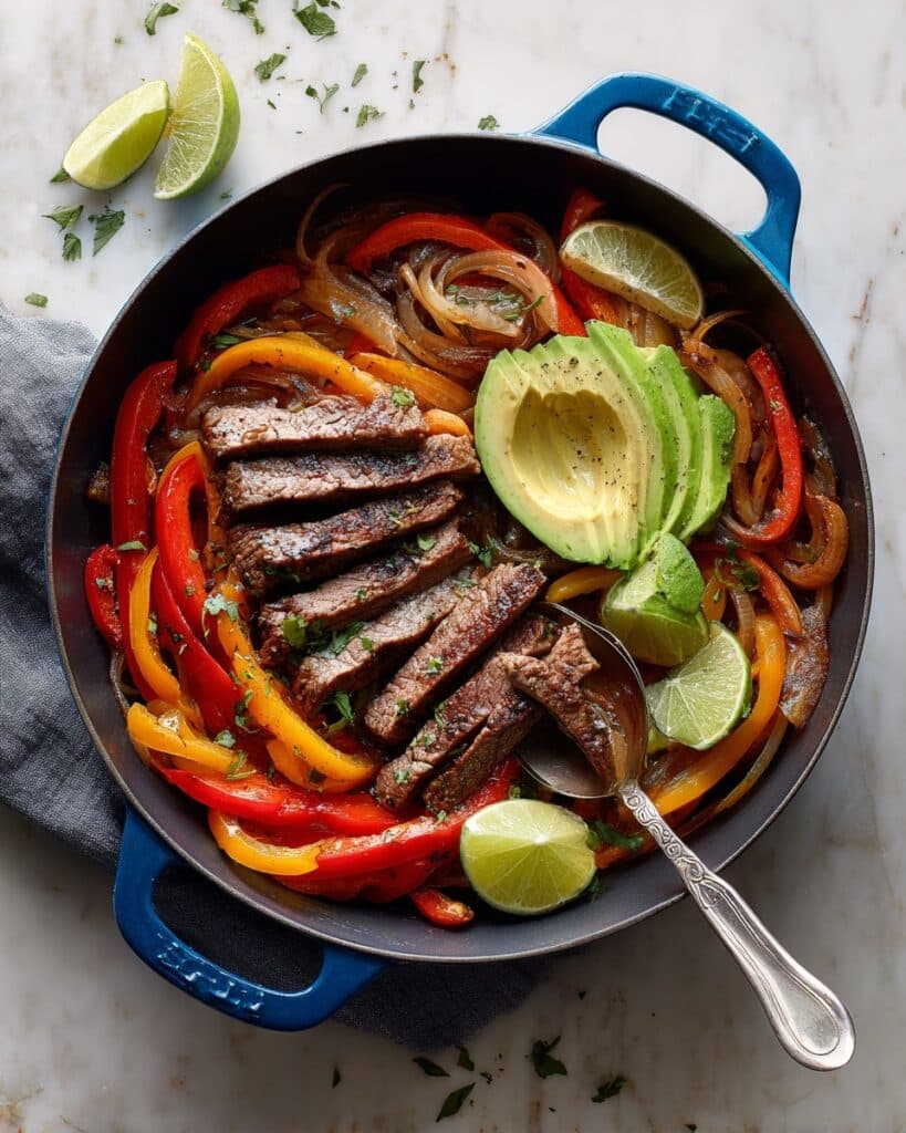 30 Minute Steak Fajitas Recipe