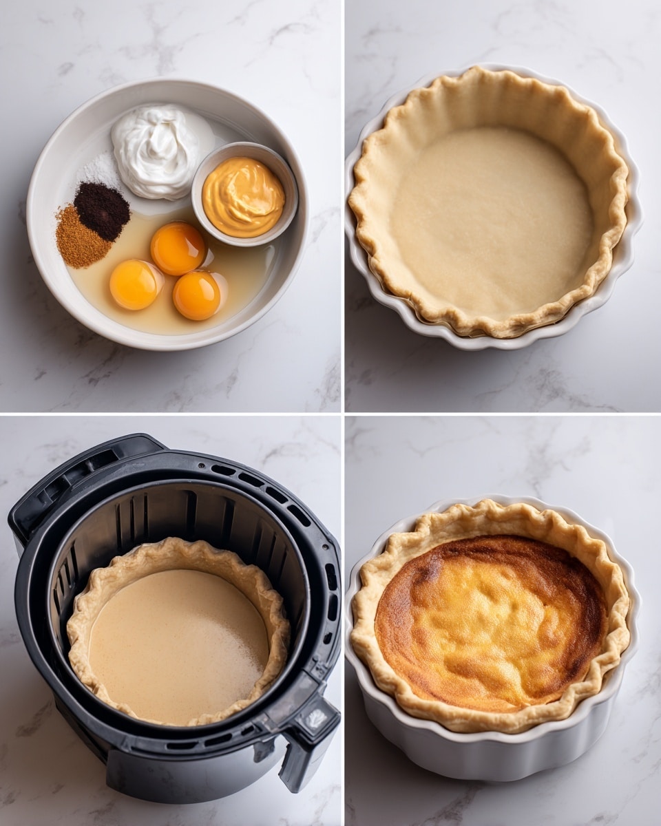 Air Fryer Sweet Potato Pie Recipe - Recipe Image