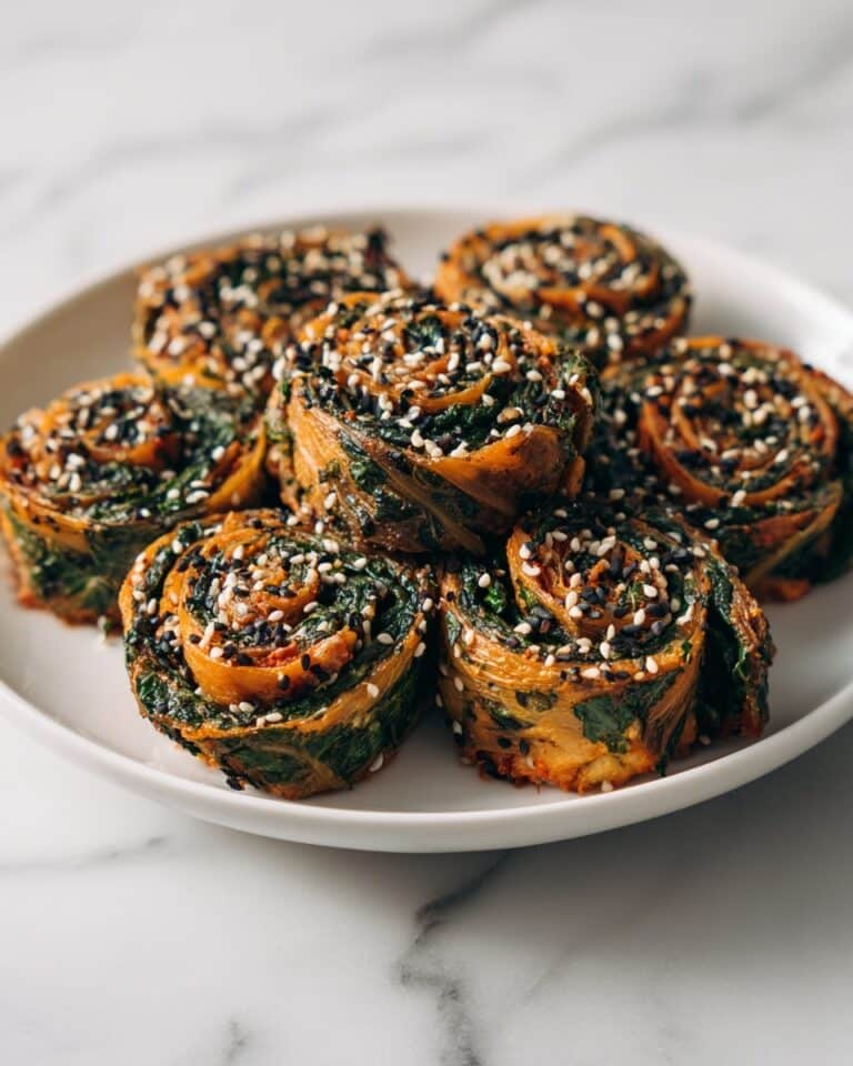 Layered Swiss Chard Spirals (Aloo Vadi) Recipe