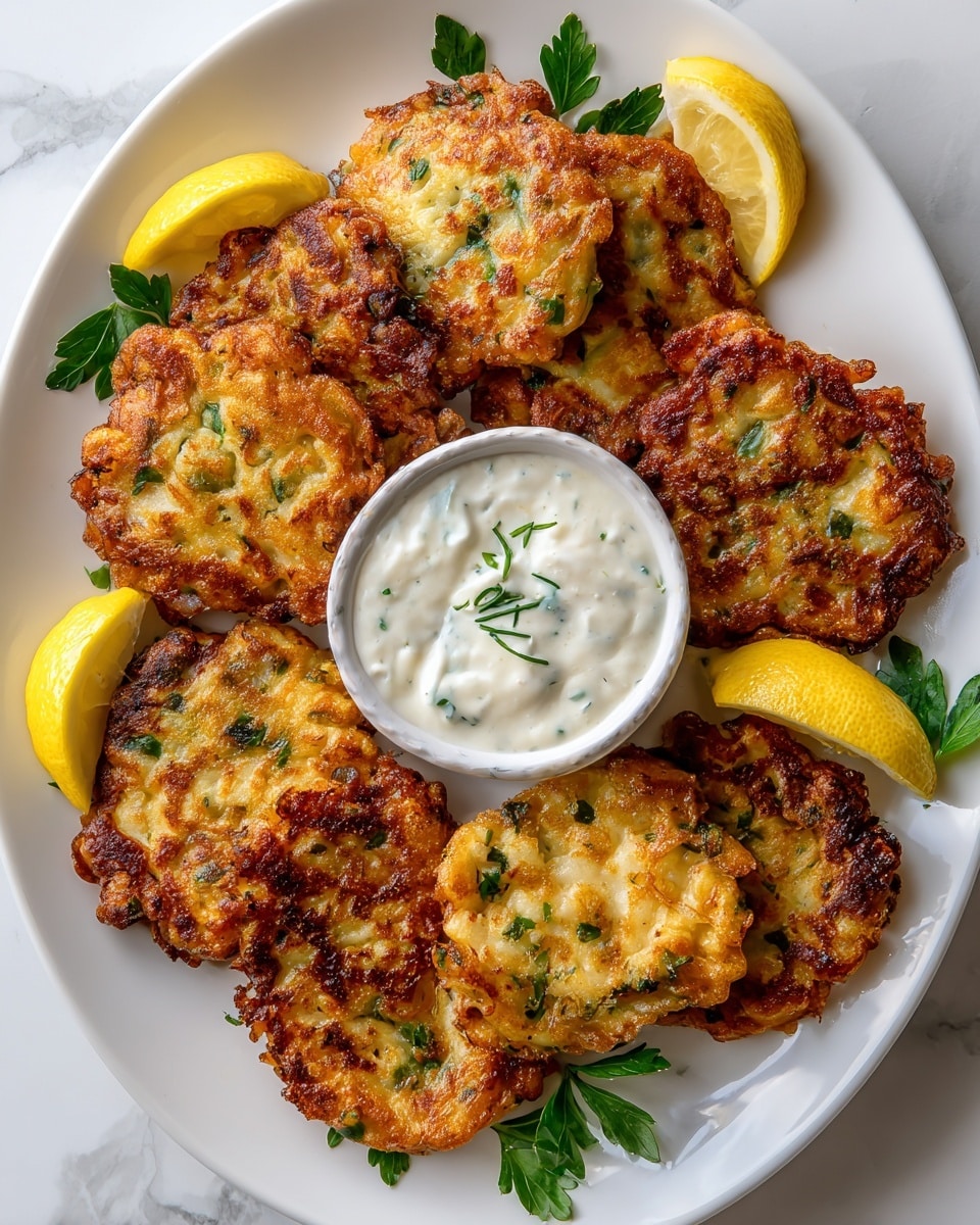 Red Lentil Zucchini Fritters Recipe