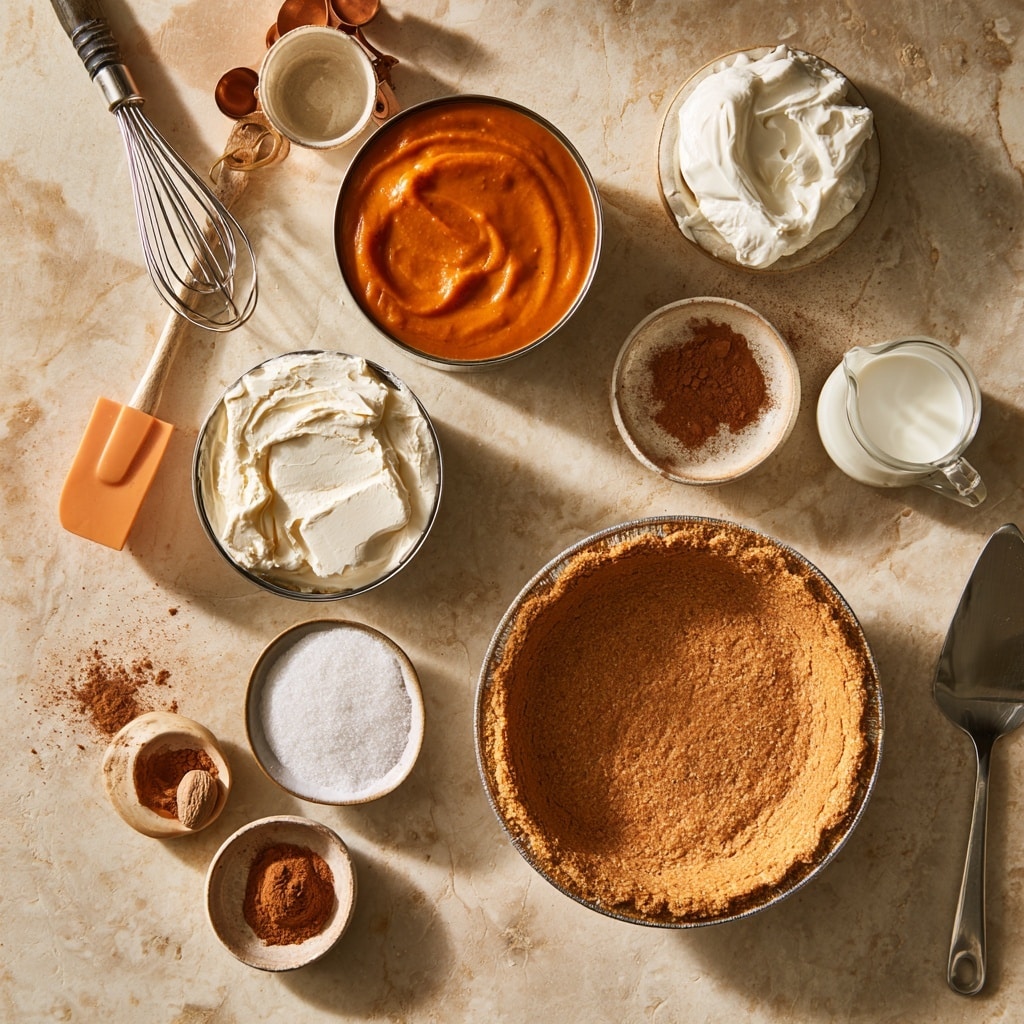 The image shows two glass bowls placed side by side on a white marbled surface. The bowl on the left contains a bright orange creamy mixture topped with three piles of brown powder spices, unevenly spread on the surface. The bowl on the right contains a smooth, thick brown mixture being stirred by a transparent utensil, showing swirls and a glossy texture. Both bowls have clear glass edges with visible reflections, and parts of other white bowls with light-colored ingredients can be seen at the top corners of the image. Photo taken with an iphone --ar 4:5 --v 7