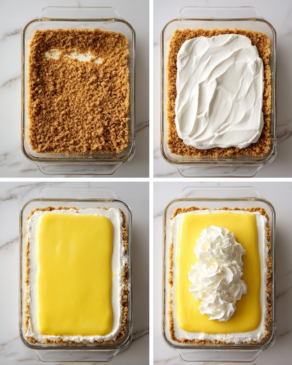 Lemon Lush Dessert Recipe - Recipe Image