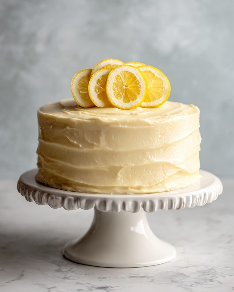 Vegan Lemon Cream Cake Recipe