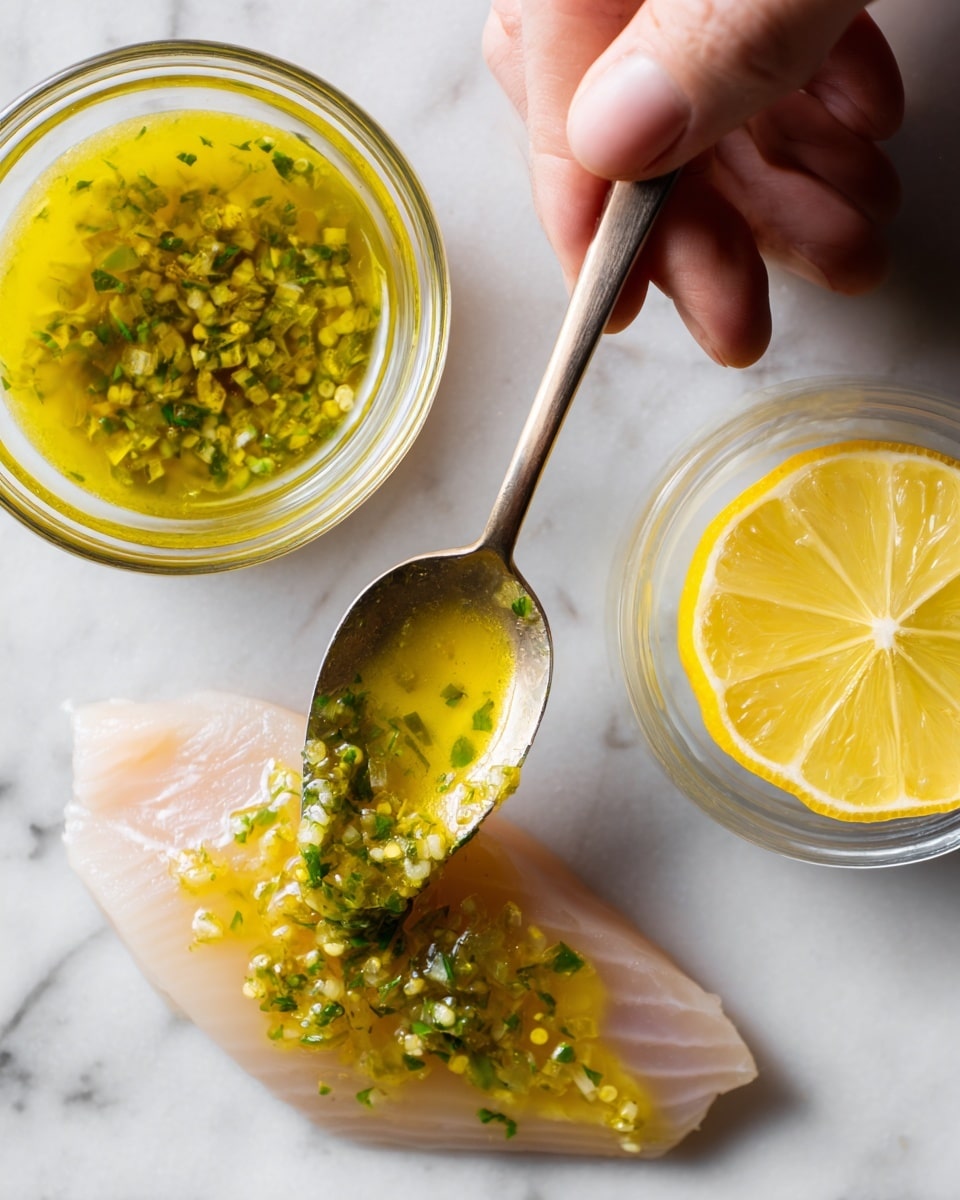 Lemon Rosemary Baked Swordfish Recipe - Recipe Image