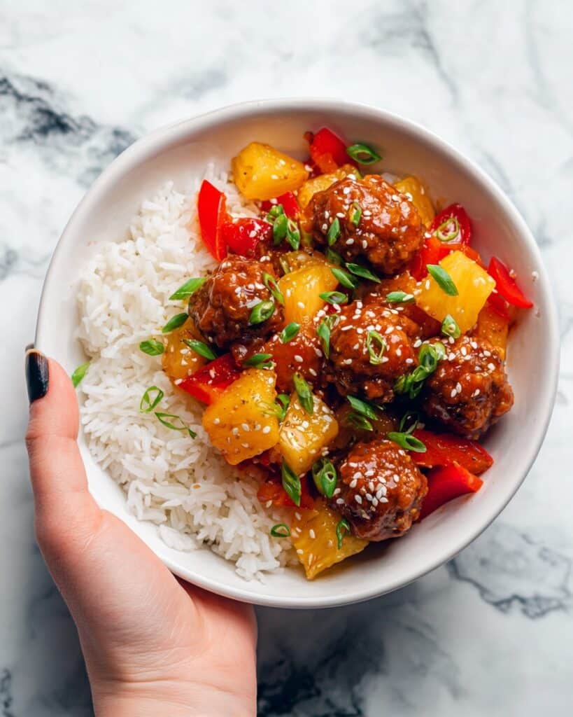 Hawaiian Meatballs Recipe