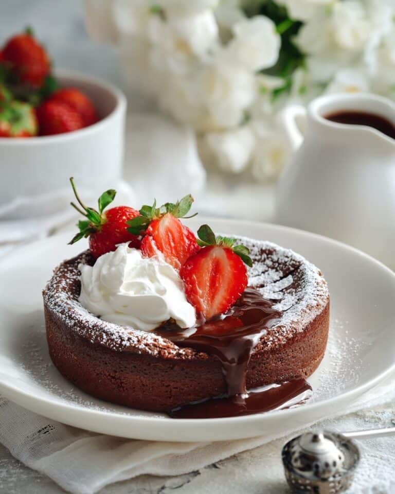Flourless Chocolate Soufflé for Two Recipe