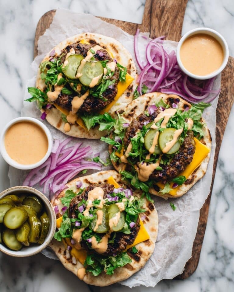 Easy Smash Burger Tacos Recipe