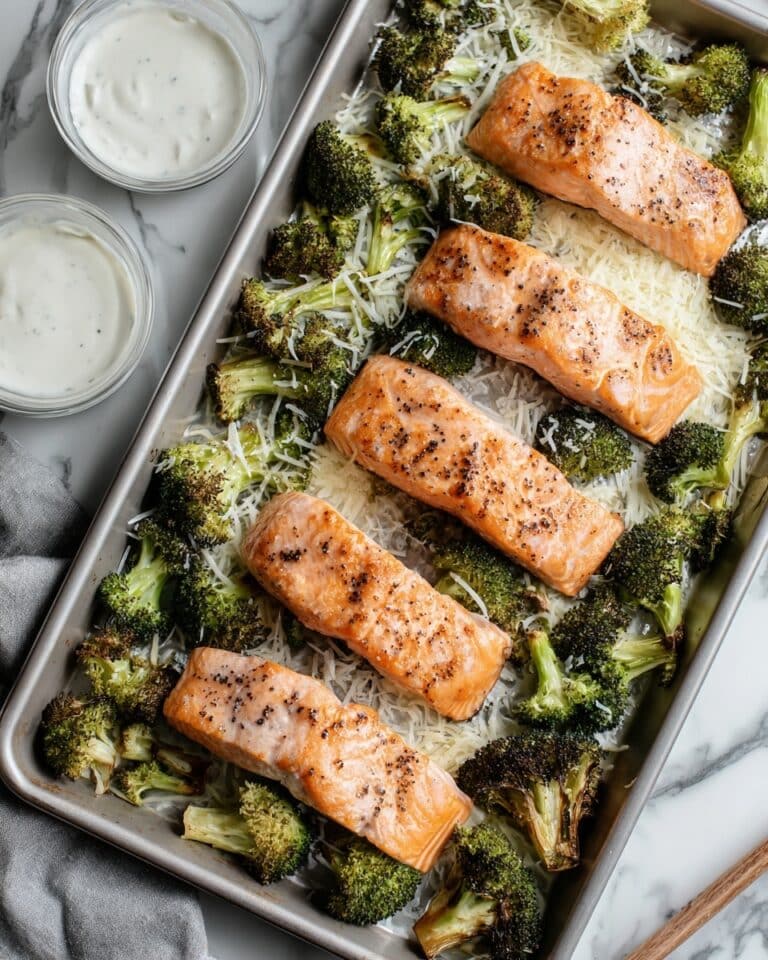 One Pan Baked Caesar Salmon Recipe