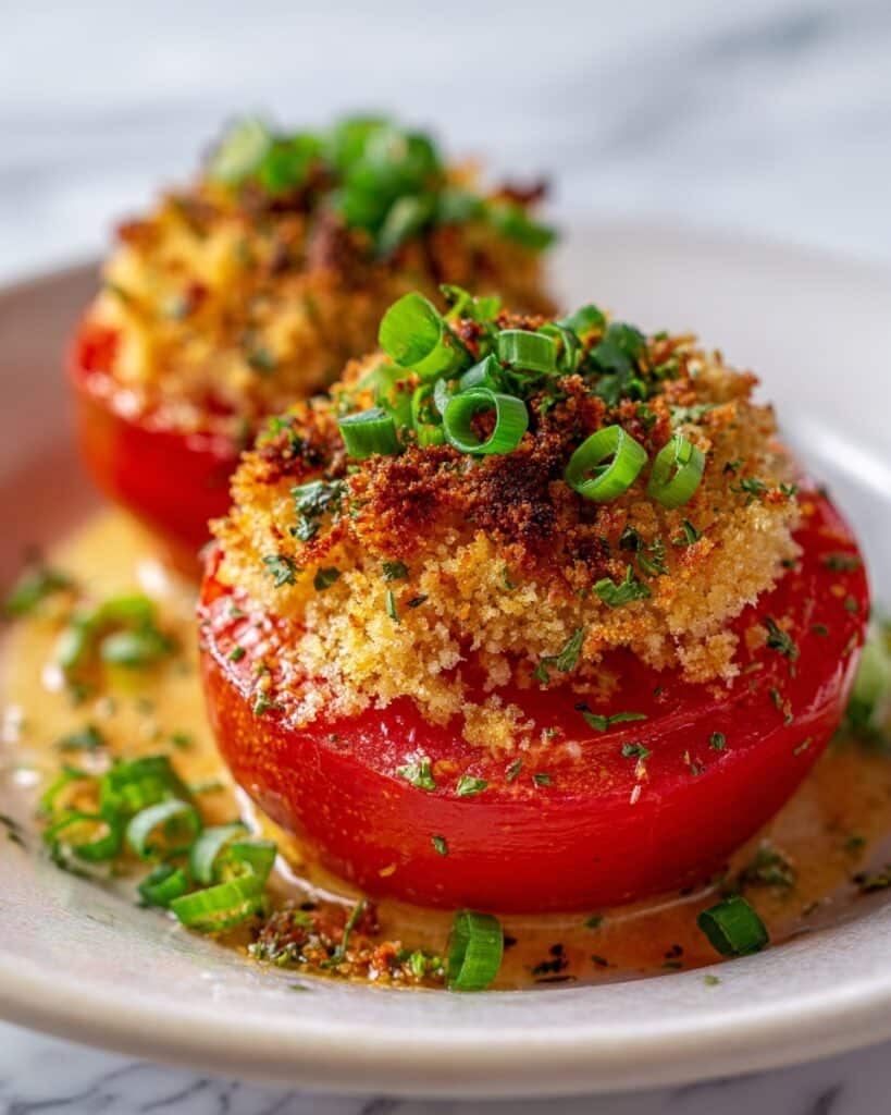Baked Vegan Caprese Stacks Recipe