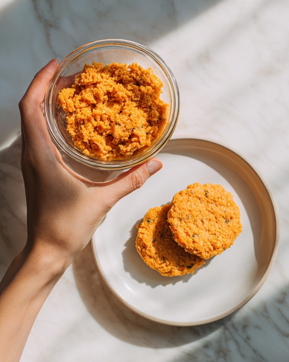 Easy Buffalo Chicken Burgers with Whipped Feta Spread Recipe - Recipe Image