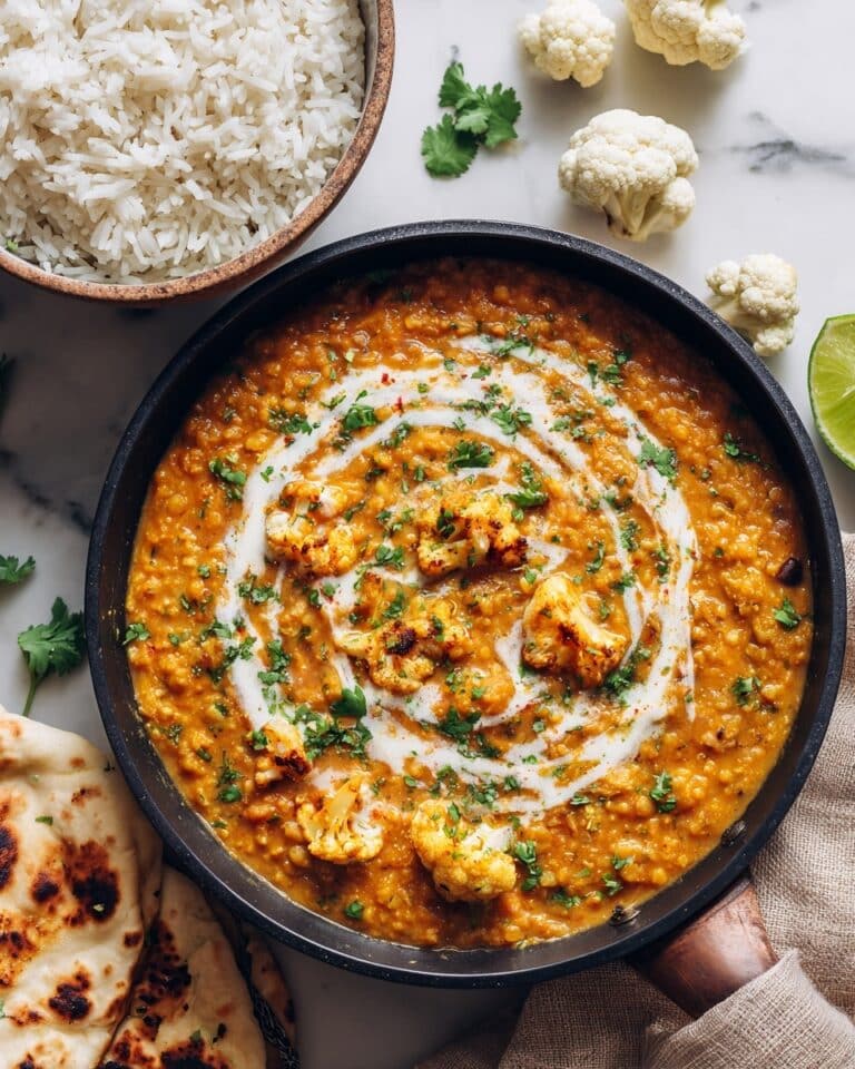 Golden Lentil and Cauliflower Curry Recipe