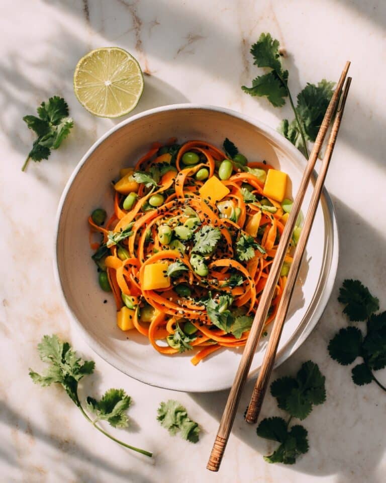 Sesame Ginger Carrot Salad Recipe