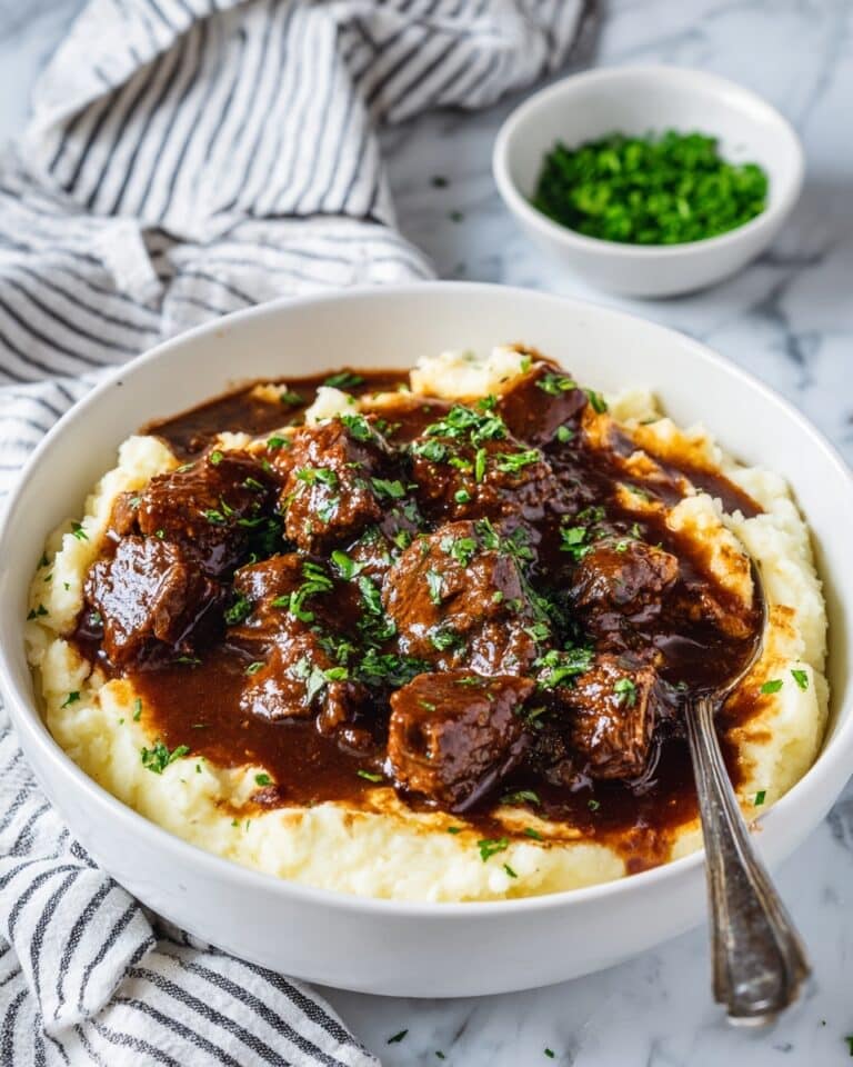 Instant Pot Beef Tips with Gravy Recipe