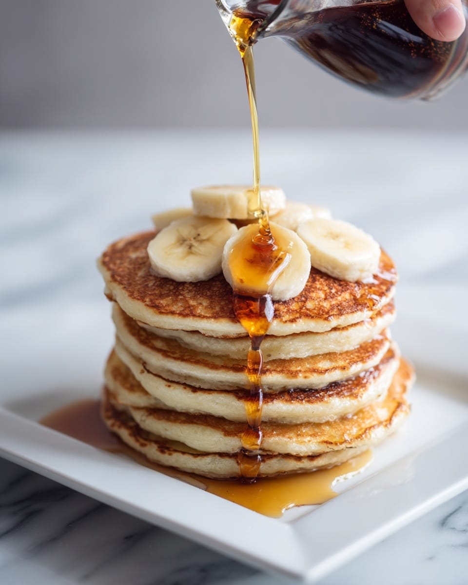 Sourdough Banana Pancakes with Overnight Option Recipe