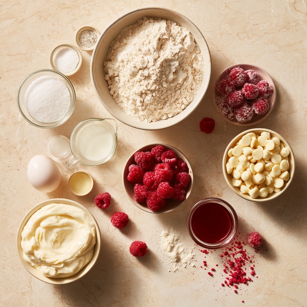 A close-up view inside a large metal bowl shows a thick, yellow batter with small red and white pieces mixed throughout, creating a textured surface with slightly shiny highlights. A pink spatula with a transparent edge is partly submerged on the right side, actively stirring the mixture. The batter looks smooth with occasional chunky bits, and the overall scene is set against a white marbled texture. photo taken with an iphone --ar 4:5 --v 7