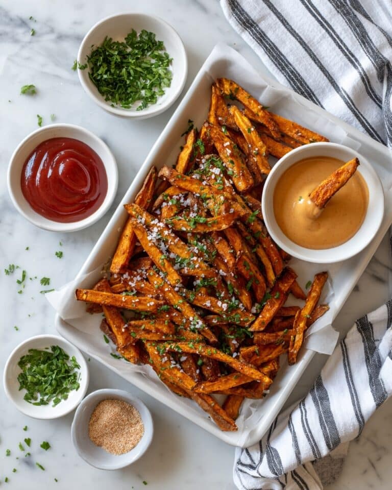 Air Fryer Spiced French Fries Recipe