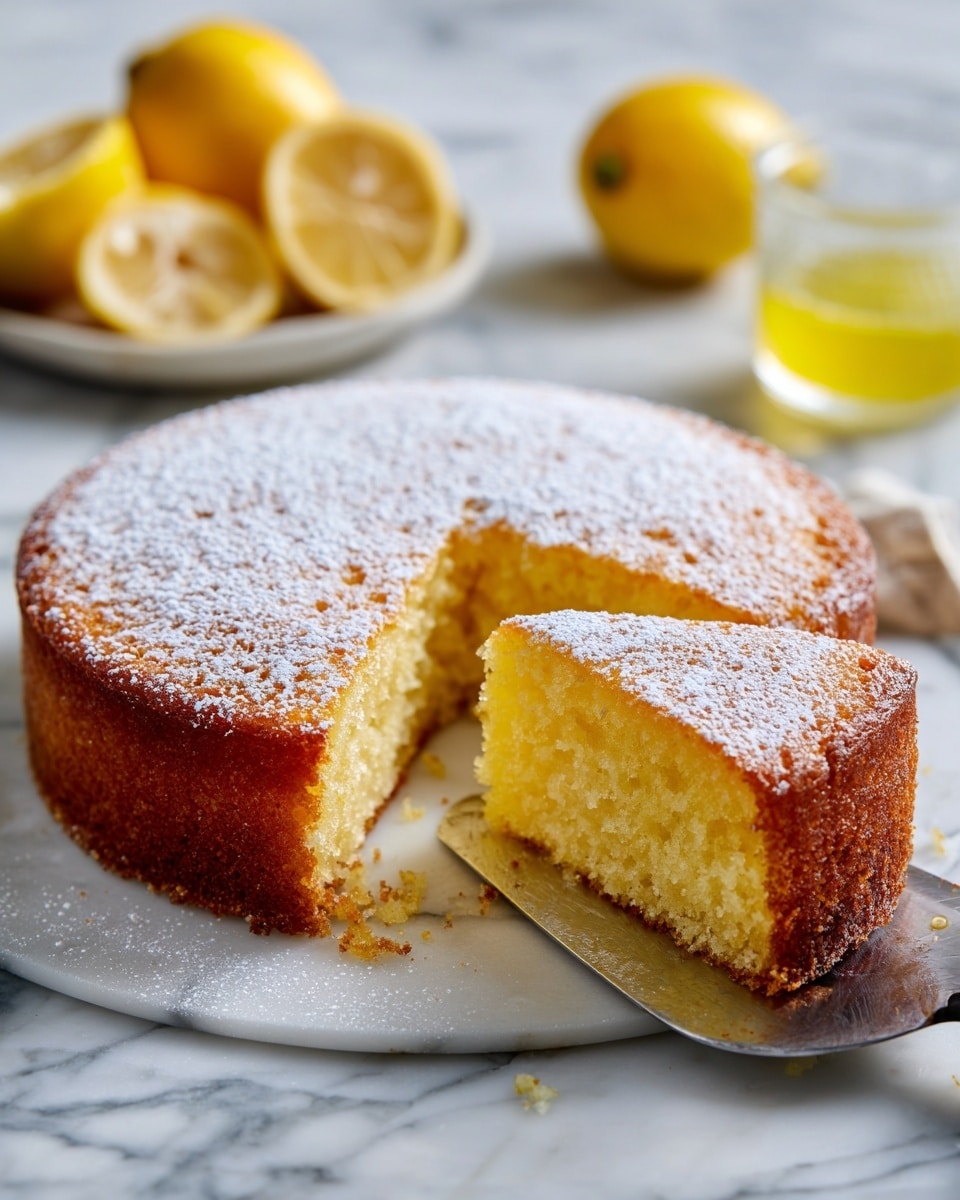 Easy Lemon Olive Oil Cake Recipe