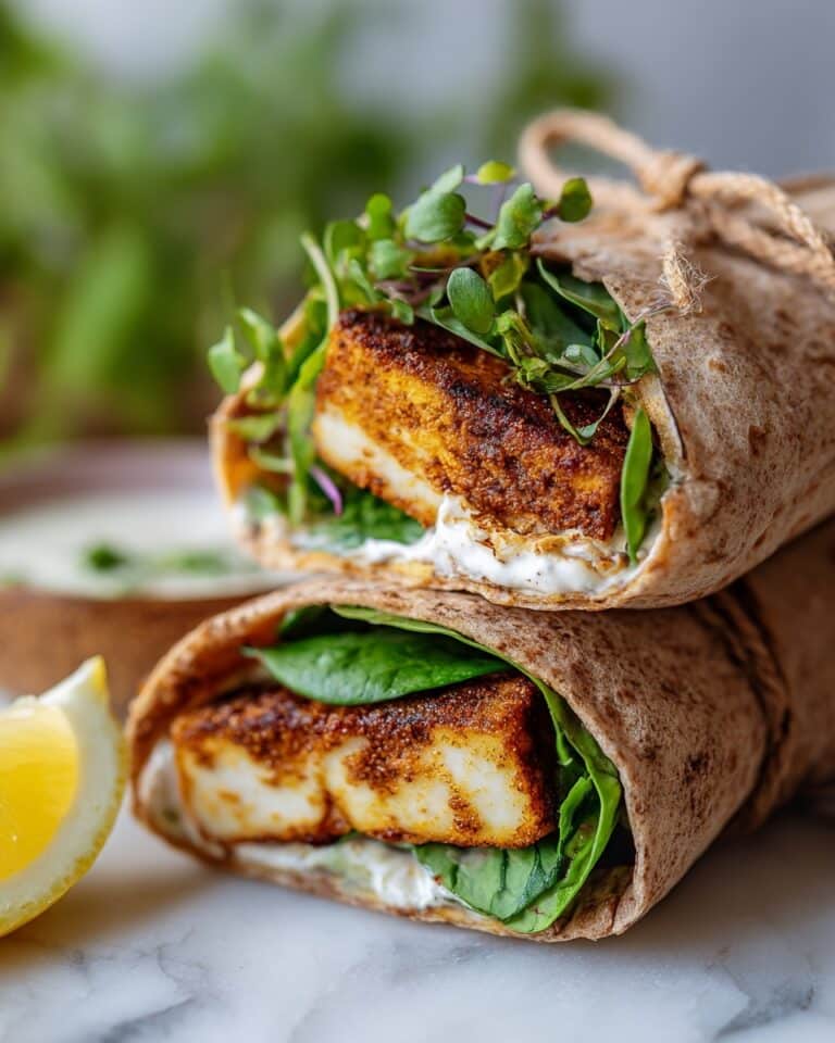 Vegan Chicken Caesar Wrap Recipe