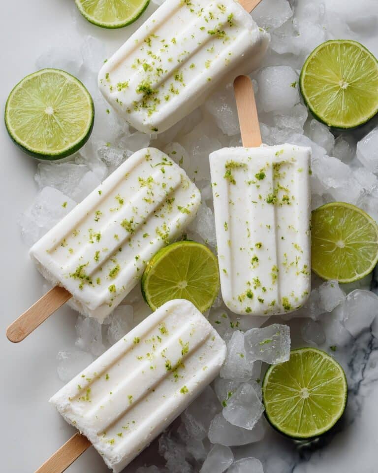 Coconut Lime Popsicles Recipe