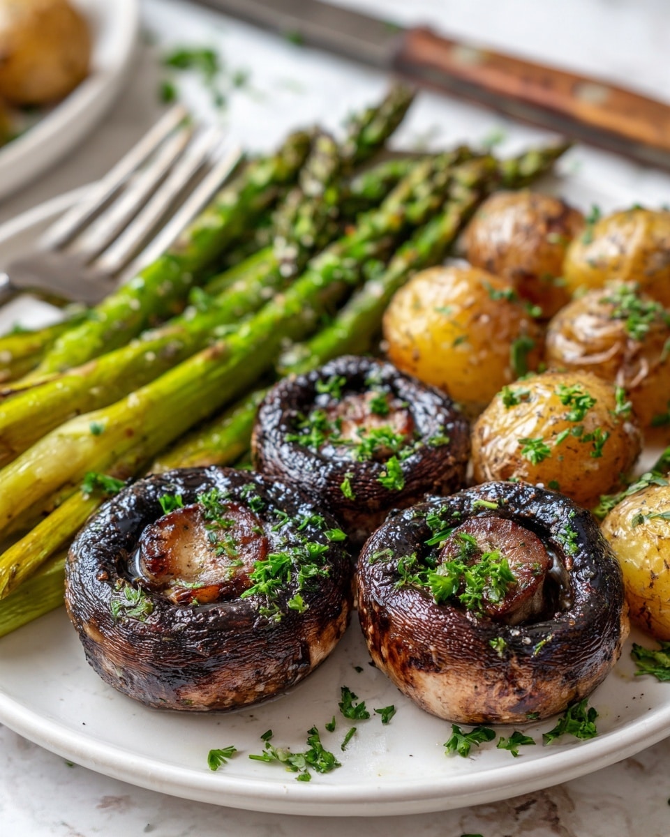 Grilled Portobello Mushroom Steaks Recipe