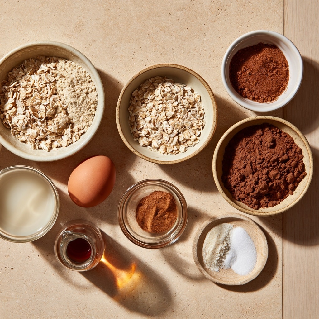The image shows two clear blender containers from above, placed on a white marbled surface. In the left container, there is a frothy light beige liquid filling most of the container, with a bright yellow egg yolk sitting on top in the center. The right container shows the same blender with the contents blended into a smooth, creamy light beige mixture with small bubbles on the surface. Photo taken with an iphone --ar 4:5 --v 7