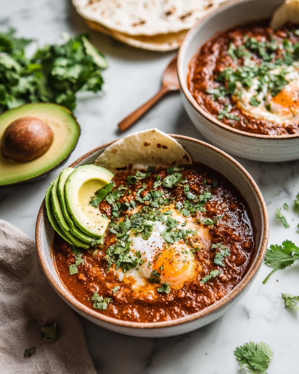 Huevos Rancheros with Black Beans and Tomato Salsa Recipe