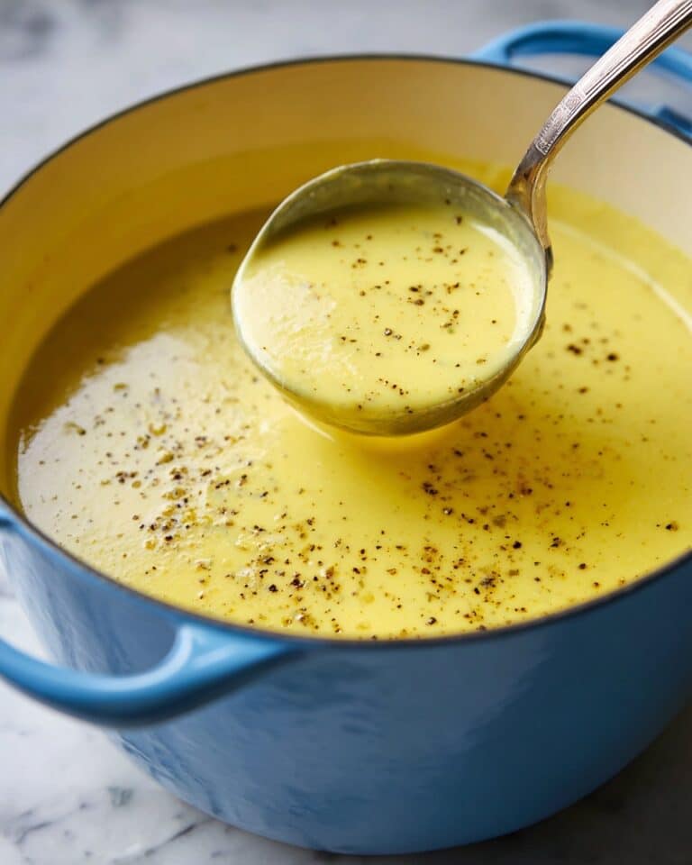 Creamy Zucchini Soup with Cheddar and Potatoes Recipe