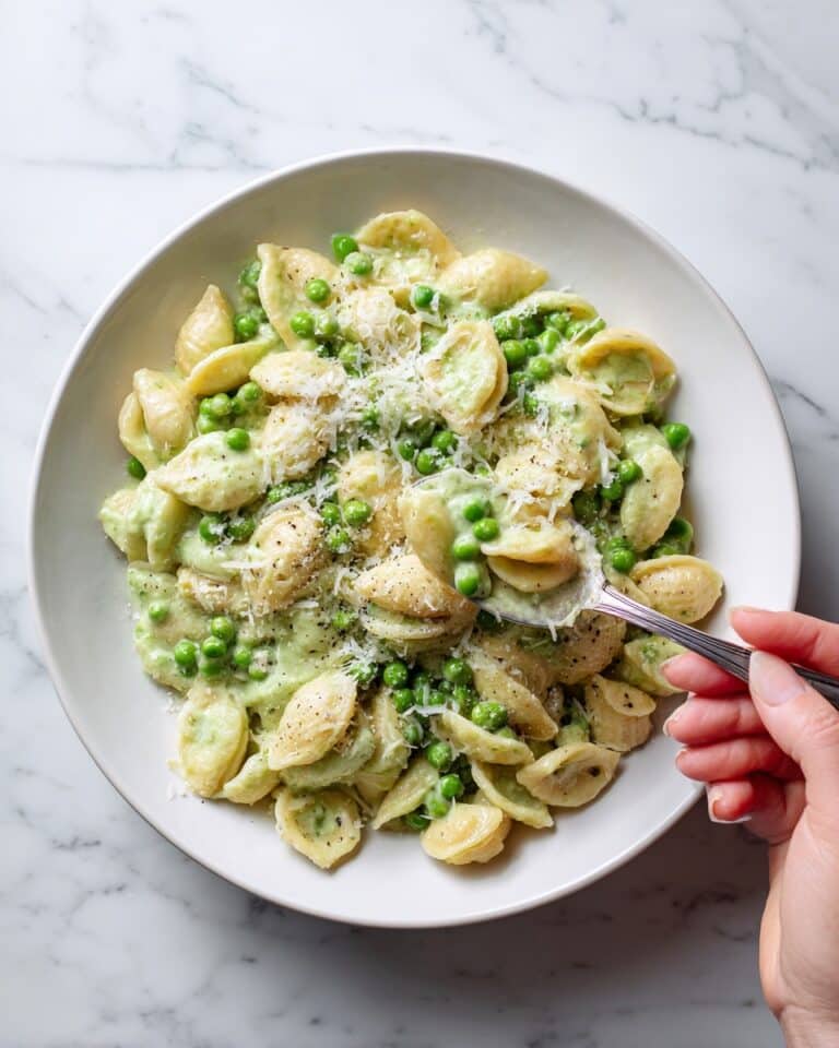 Creamy Pasta with Peas (Pasta e Piselli) Recipe