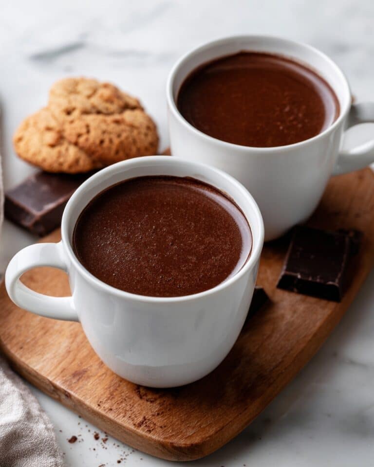 Italian Hot Chocolate (Thick & Creamy) Recipe