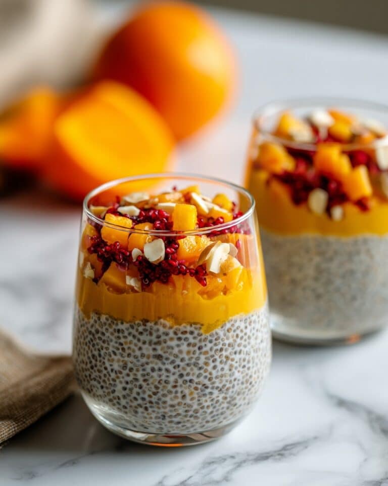 Peach Chia Pudding Recipe