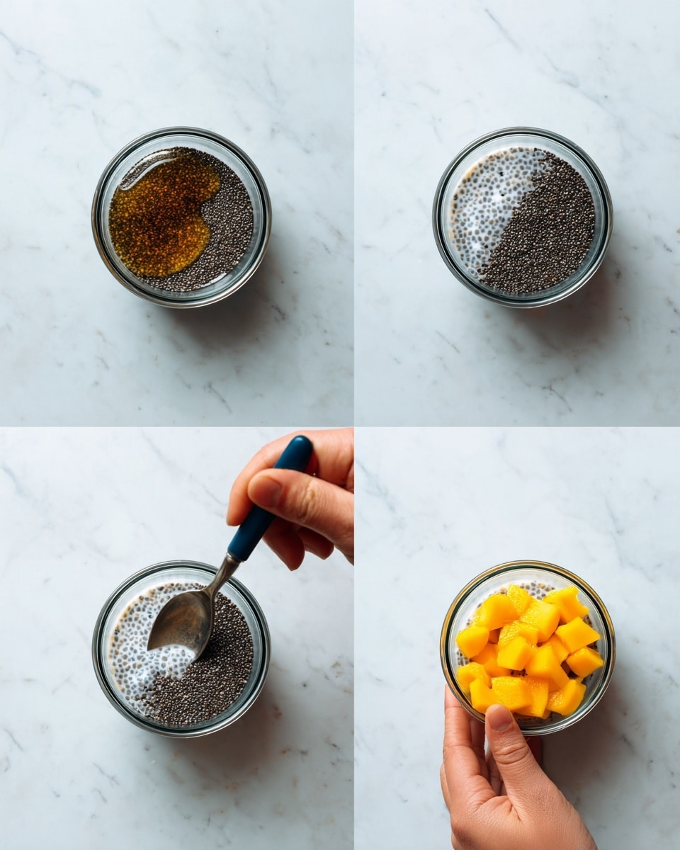 Peach Chia Pudding Recipe - Recipe Image