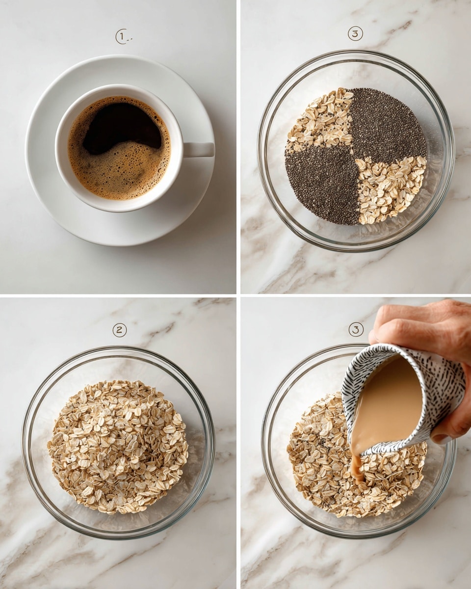 Tiramisu Overnight Oats Recipe - Recipe Image