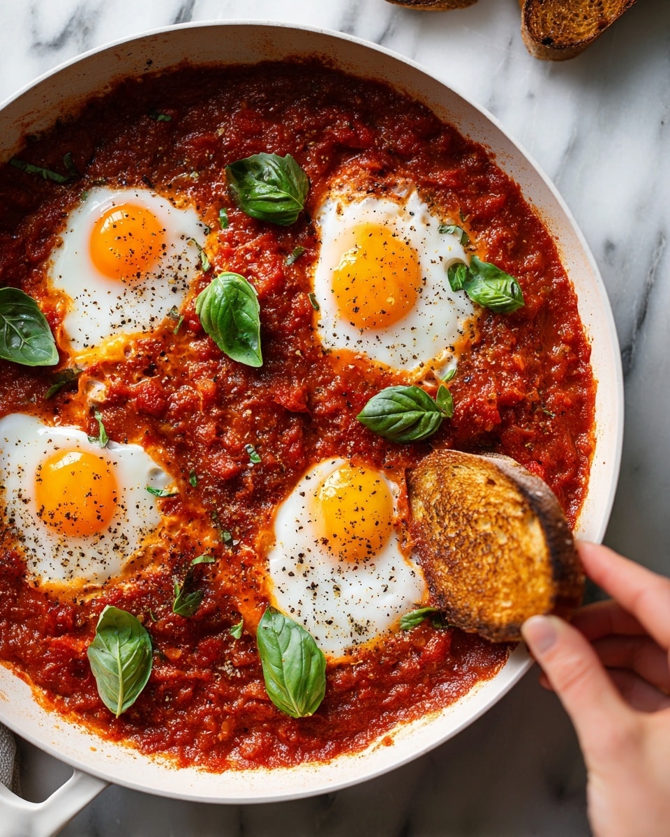 Eggs in Purgatory – Uova in Purgatorio Recipe