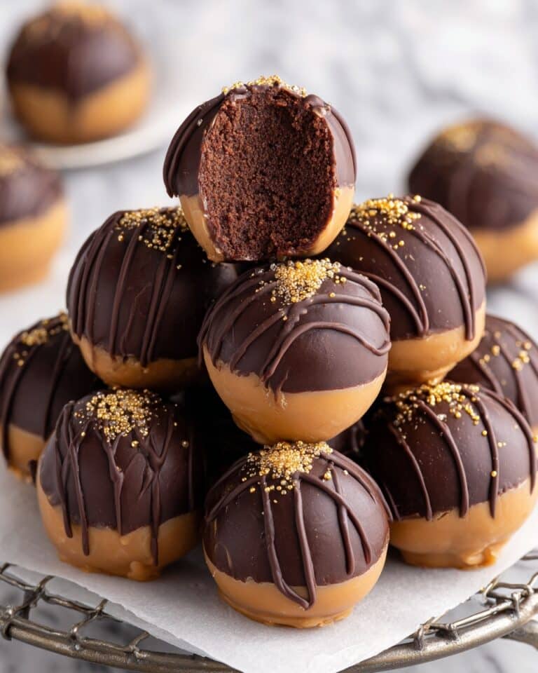 Chickpea Gingerbread Buckeyes Recipe