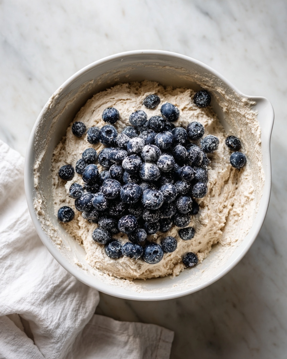 Sour Cream Blueberry Coffee Cake Recipe - Recipe Image