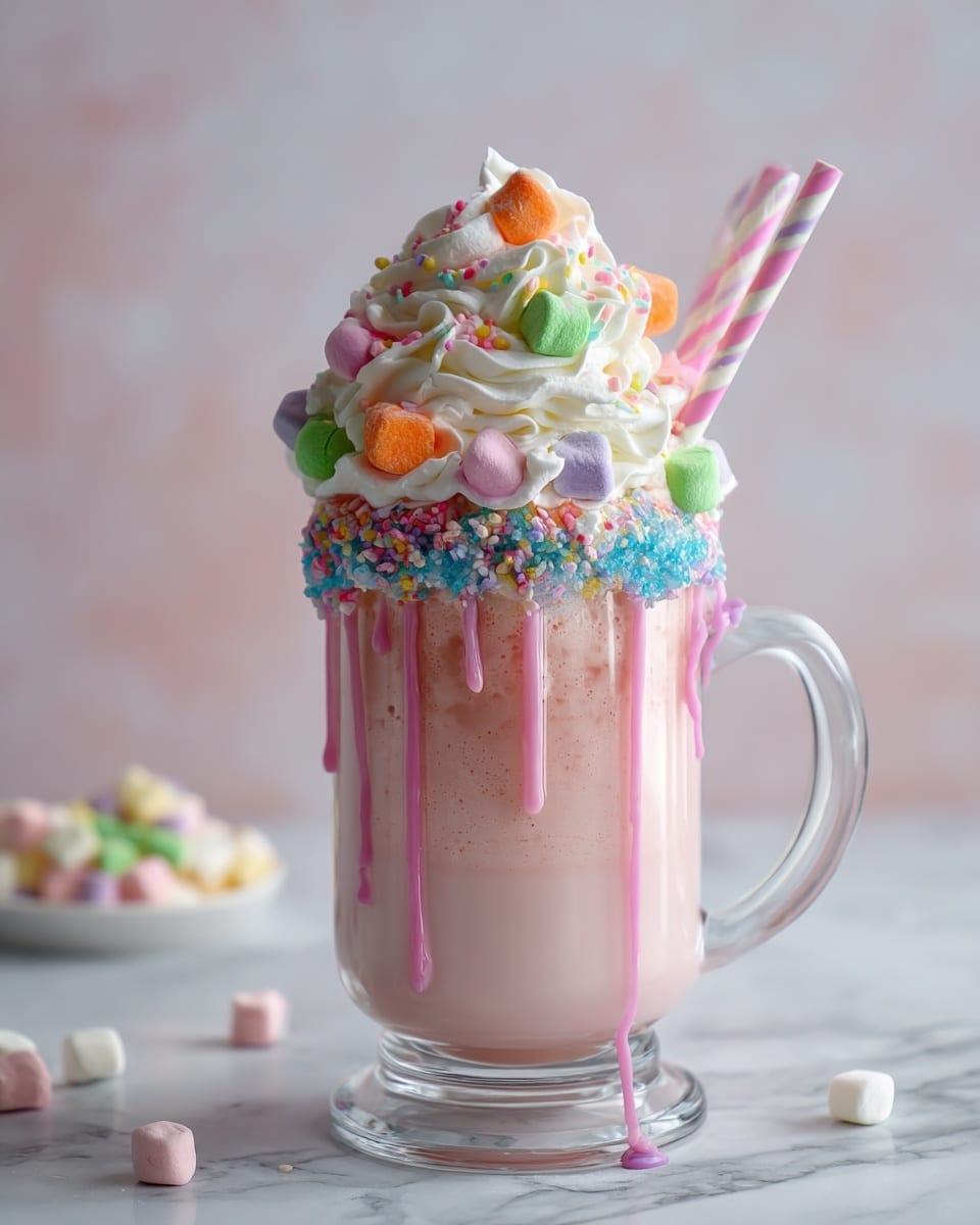 Unicorn Hot Chocolate Recipe