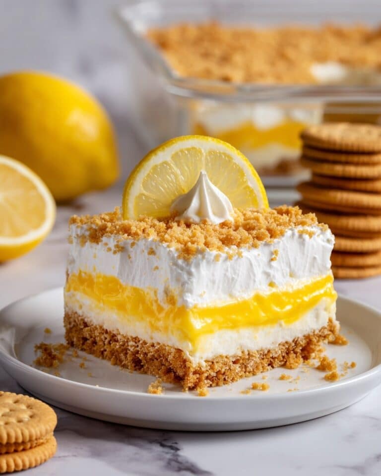 Lemon Lush Dessert Recipe