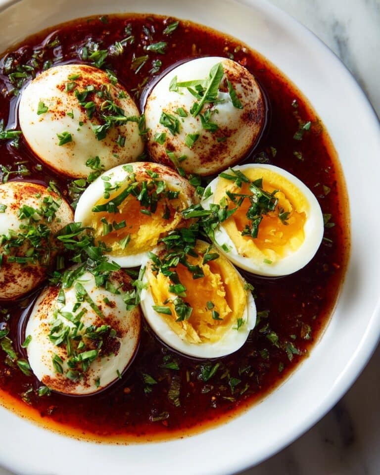 Viral TikTok Egg Boil with Spicy Lemon Butter Sauce Recipe